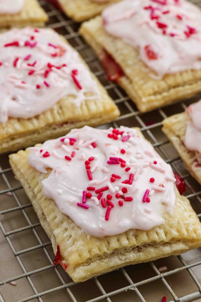 Strawberry pastries